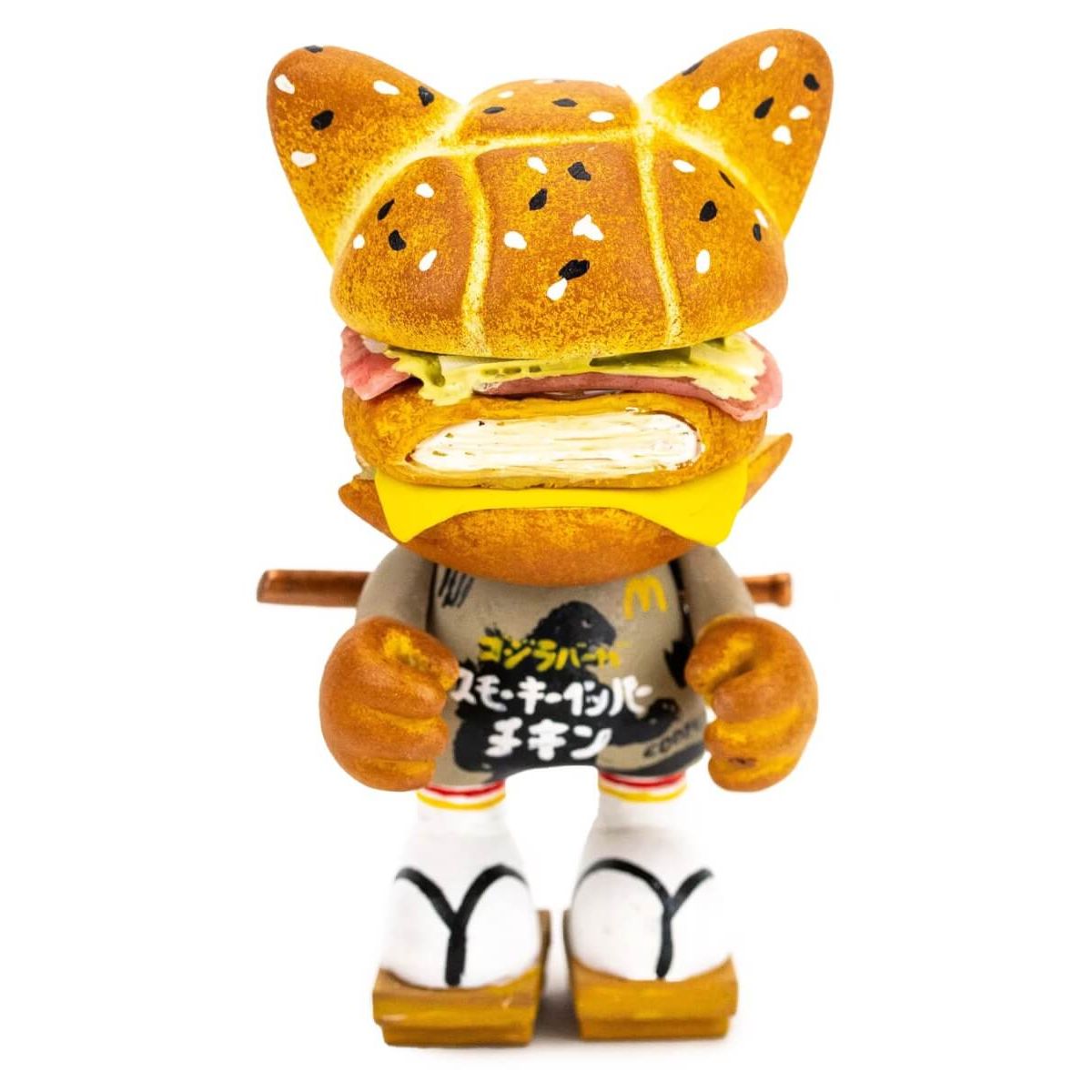 Smoky Pepper Chicken Godzilla Burger