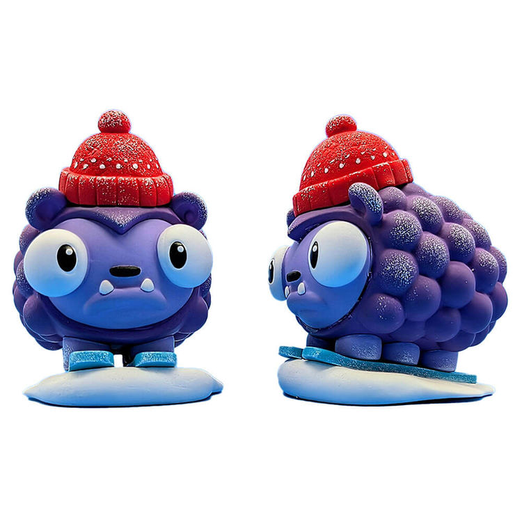 Smooth Skier Bubbles by The Bots (Jenn and Tony Bot)