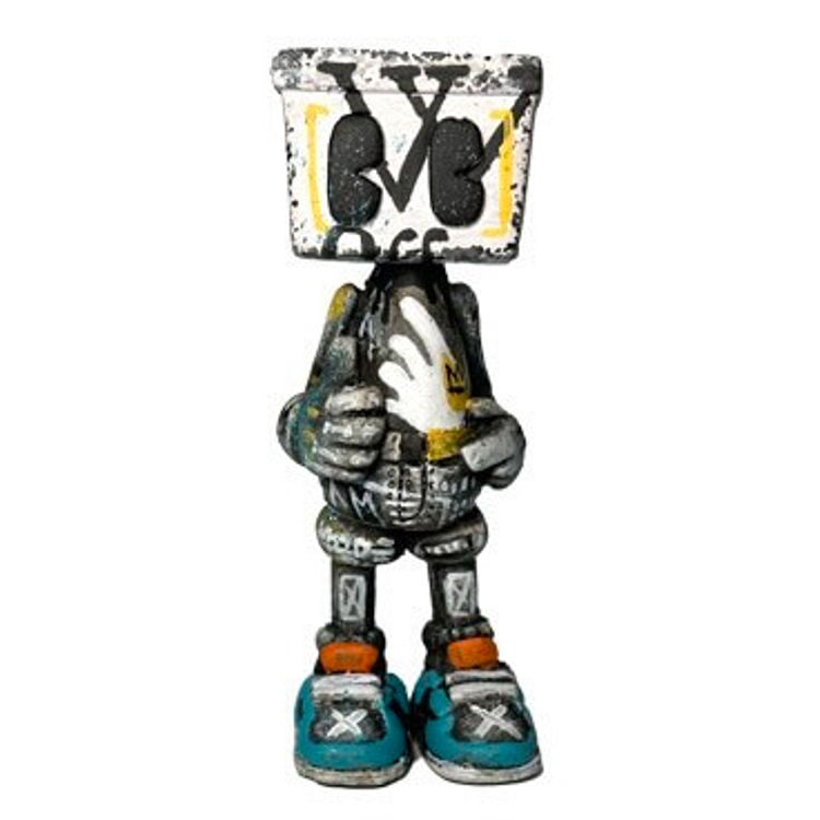 Sneaker Box Head Untitled 03 by JeAA (John Eugene Atendido Avila)