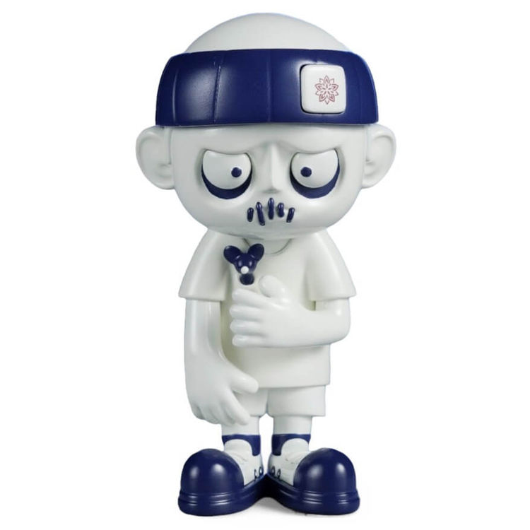 Social Outcast Blue & White by Loser Works