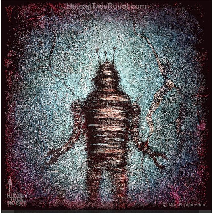 Solo Robot C 1 Blue by HumanTreeRobot