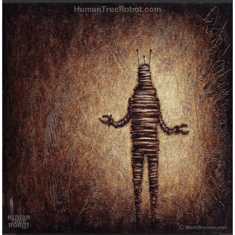 Solo Robot C Brown by HumanTreeRobot