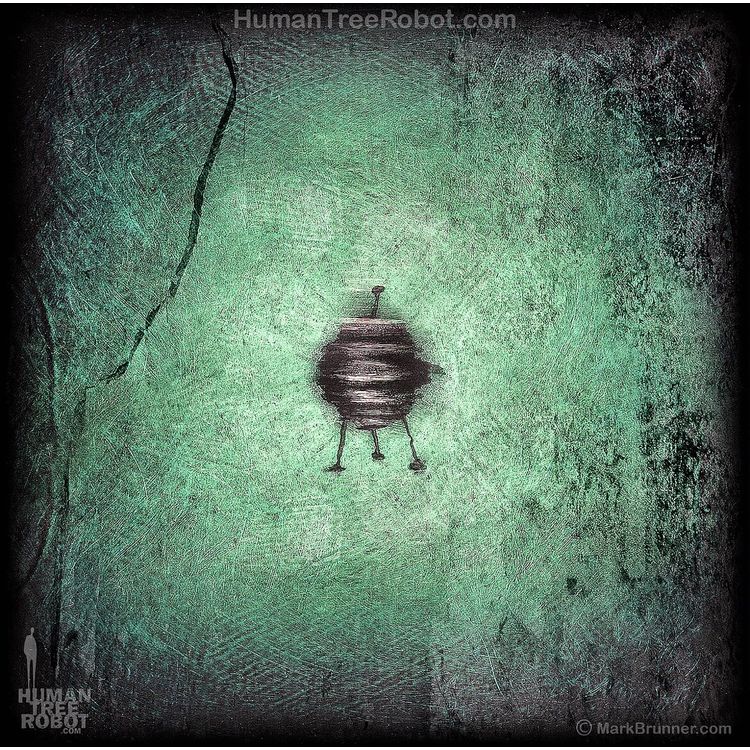 Solo UFO 2 Green by HumanTreeRobot
