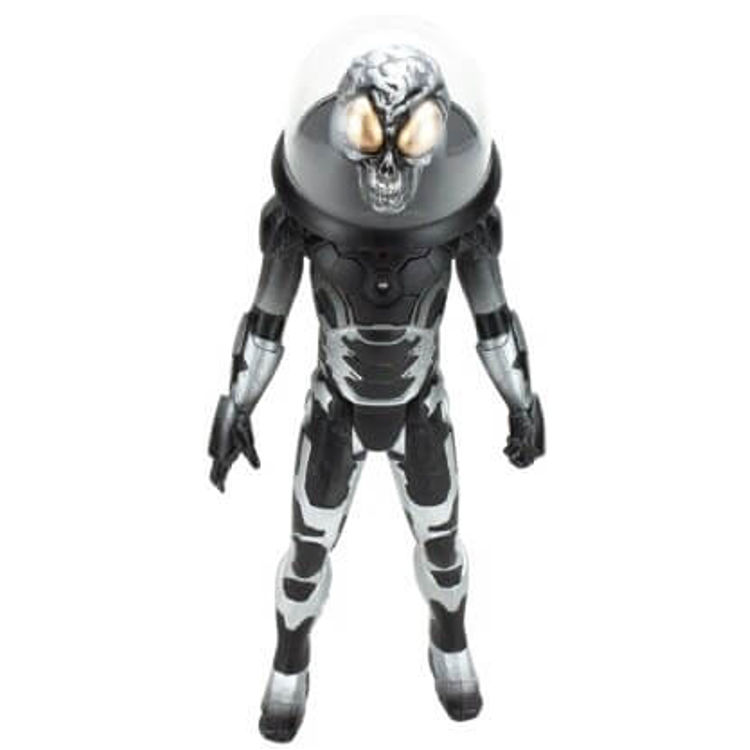 Space Alien ( Silver Black Figure with dome) by Blessed Blessed Oblivion (Brent Nolasco)