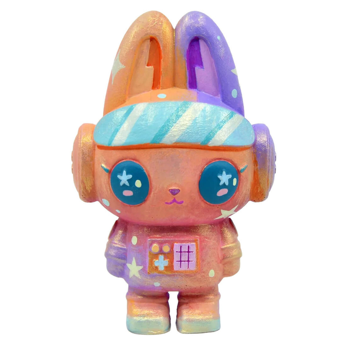 Space Bunny Orange Aurora (B)