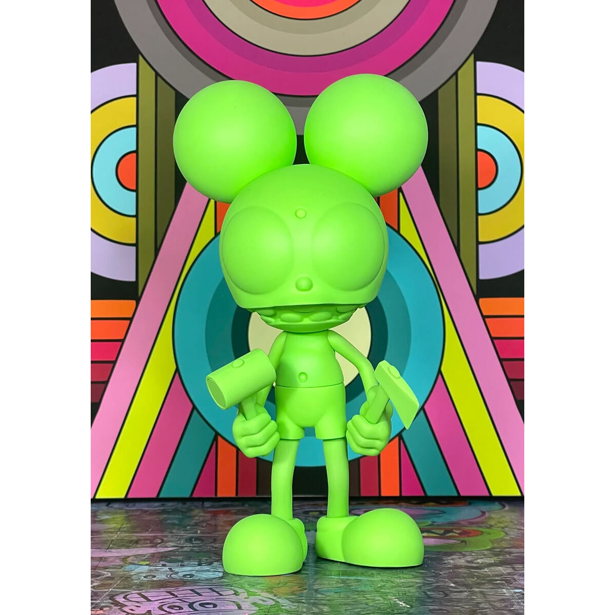 Space Monkey Green GID