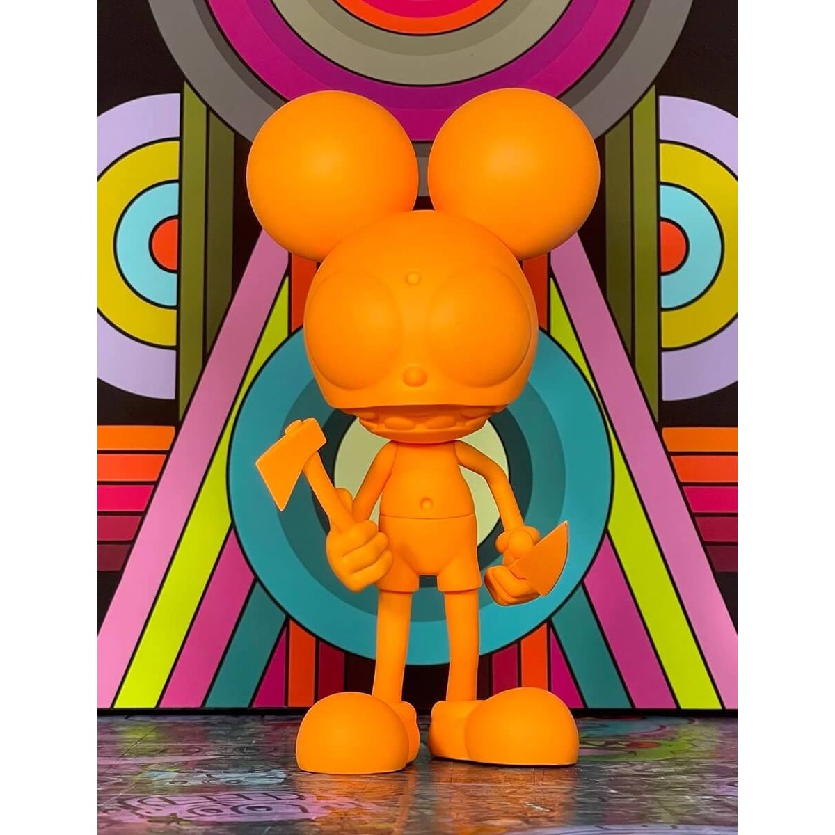 Space Monkey Orange GID