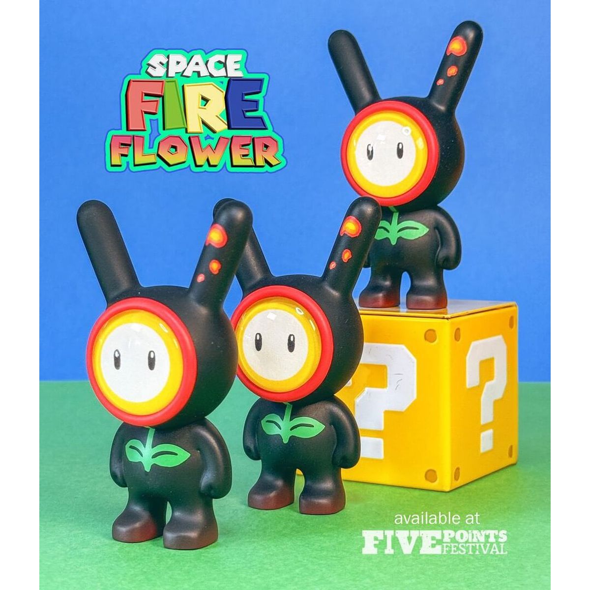 Space Rabbit Fire Flower