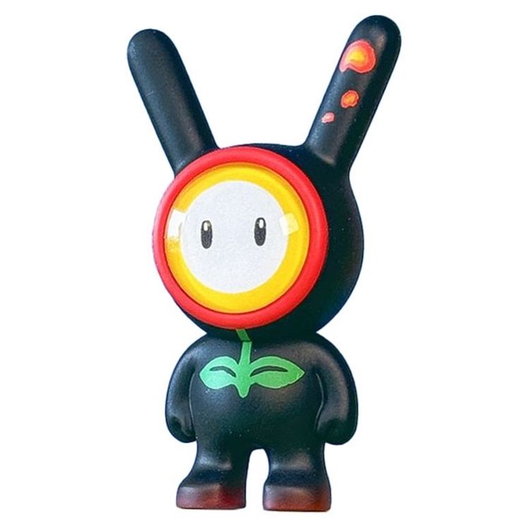Space Rabbit Fire Flower by Space Rabbit Studio
