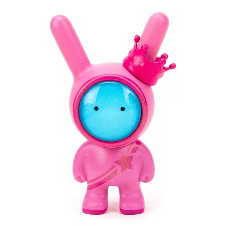 Space Rabbit Pink Majesty the King by Space Rabbit Studio