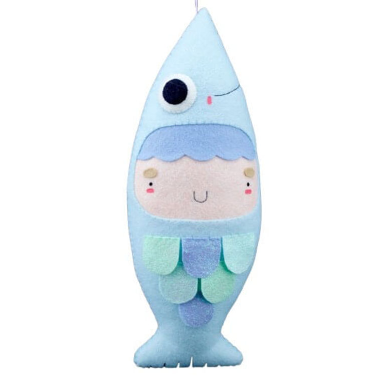 Sparkly Sakana Fish Boy by SaoZen