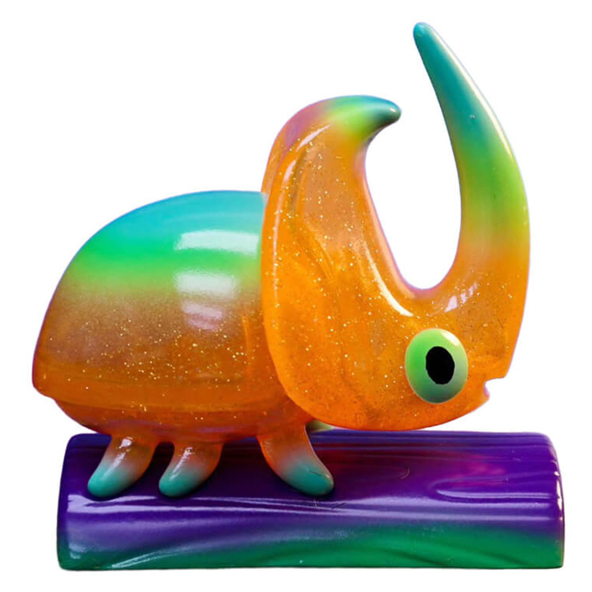 Spectral Pumpkin Rhino Beetle