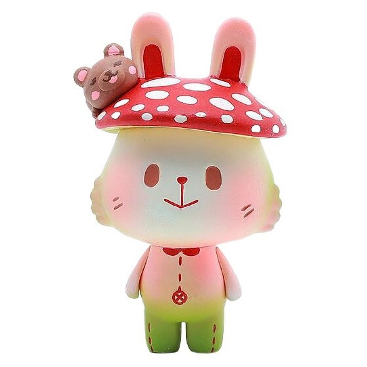 Spectrum Mushroom Robin by Stretching Bear