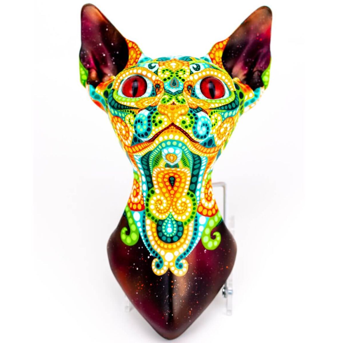 Sphynx Cat Bust