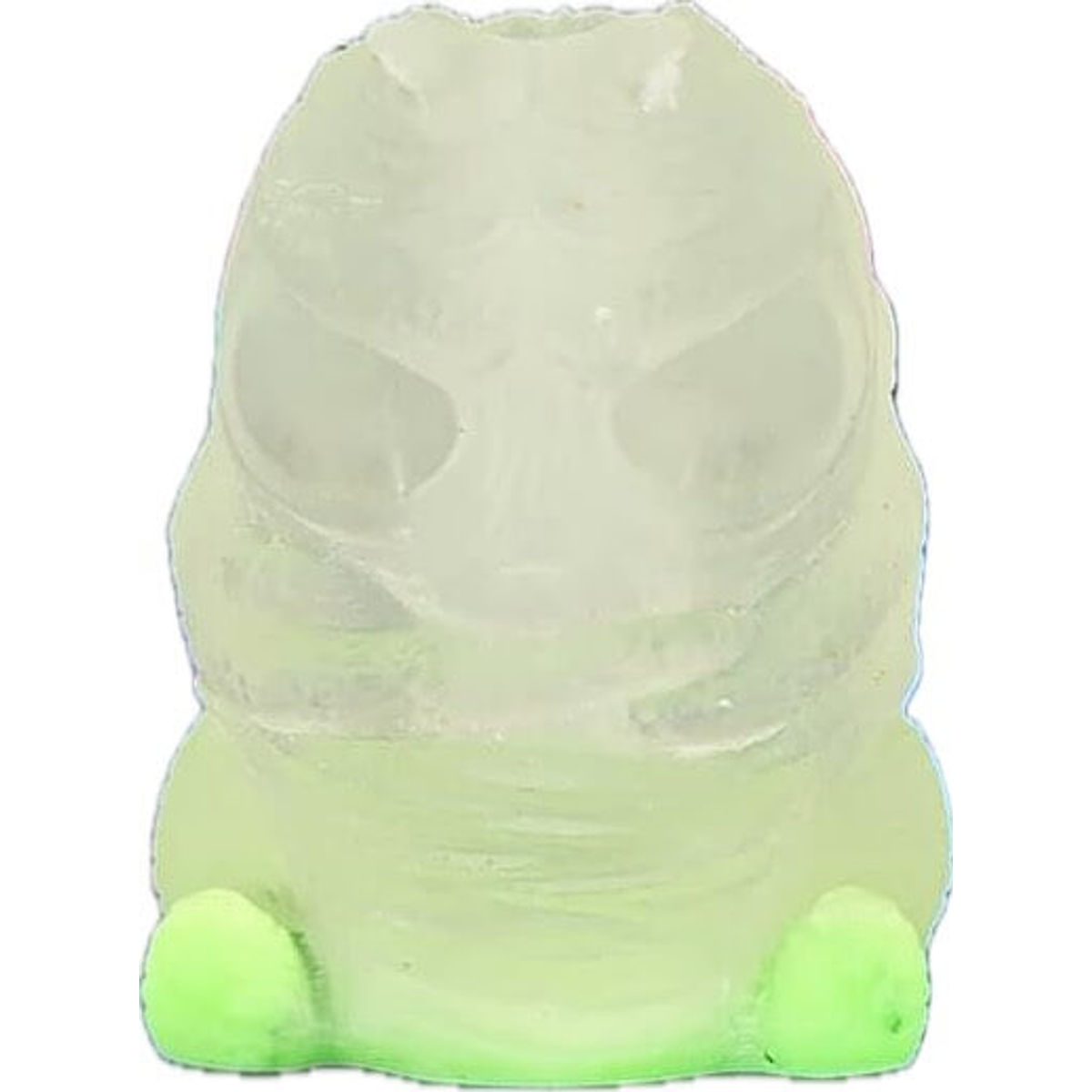 Clear/Spicy Pistachio Gus Lanyard Bead