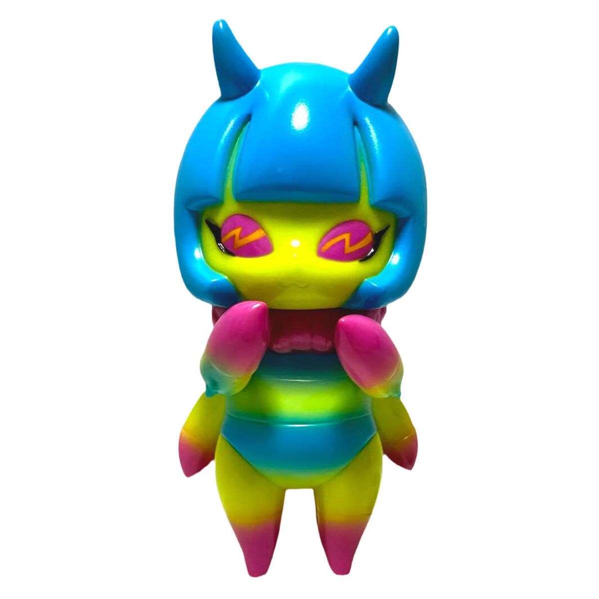 Spider-Girl Chirasu Blue Hair