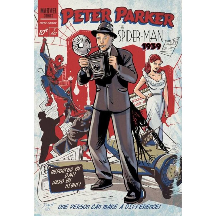 Spider-Man 1939 by Adventures of the 19XX