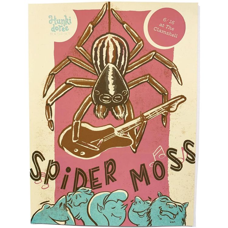 Spider Moss Band by Sherbet Punch Studios
