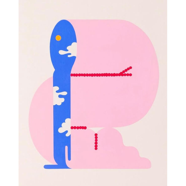 Spiritual Attitude Sky by Mameko Maeda