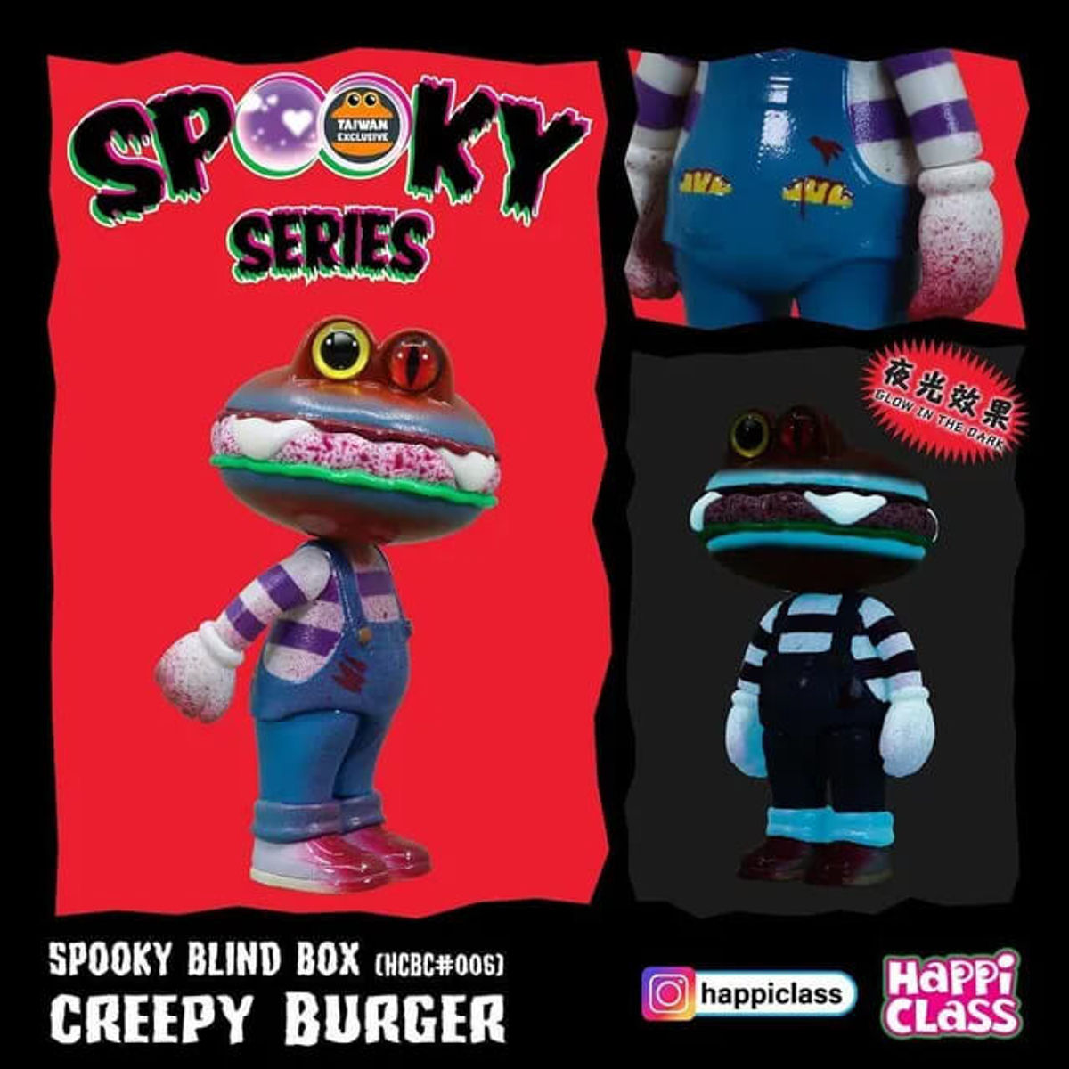 Spooky Creepy Burger Mini