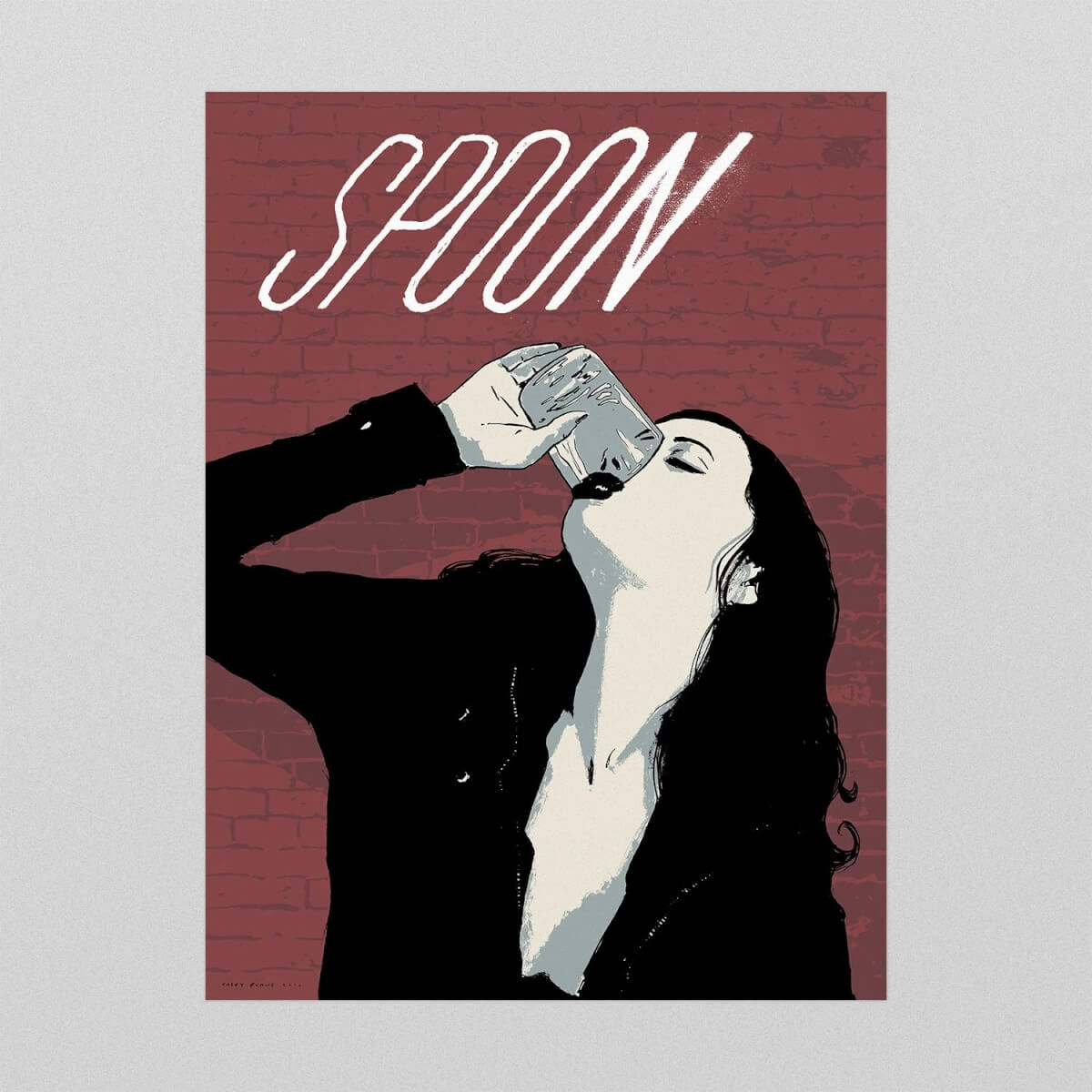 Spoon Tour Poster, Winter 2010