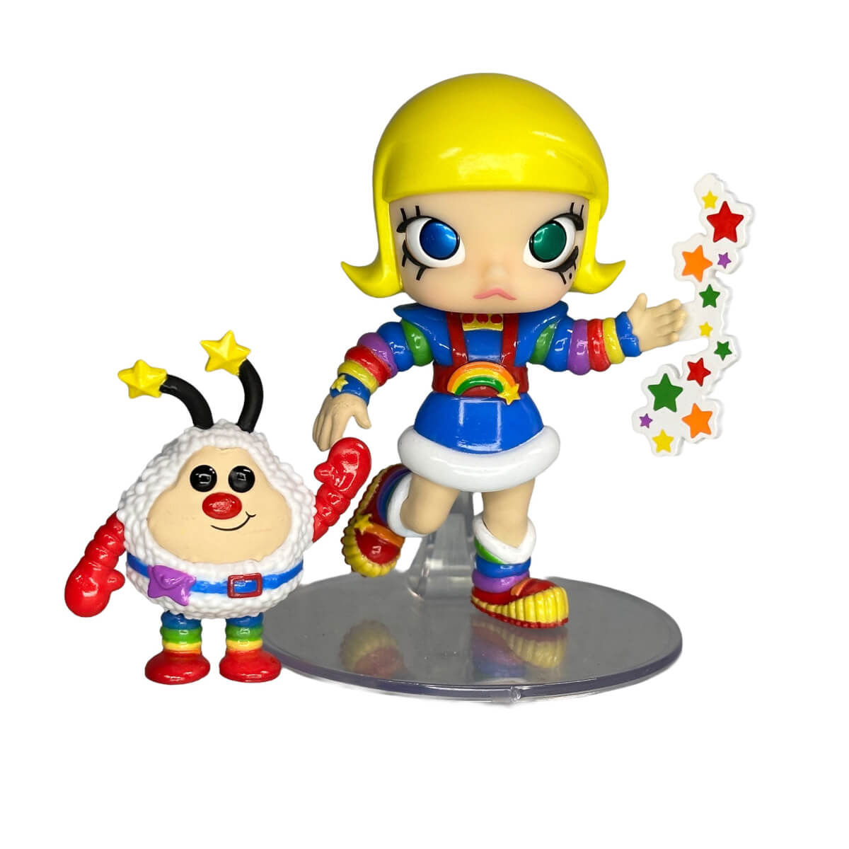 Molly as Rainbow brite w/Sprite