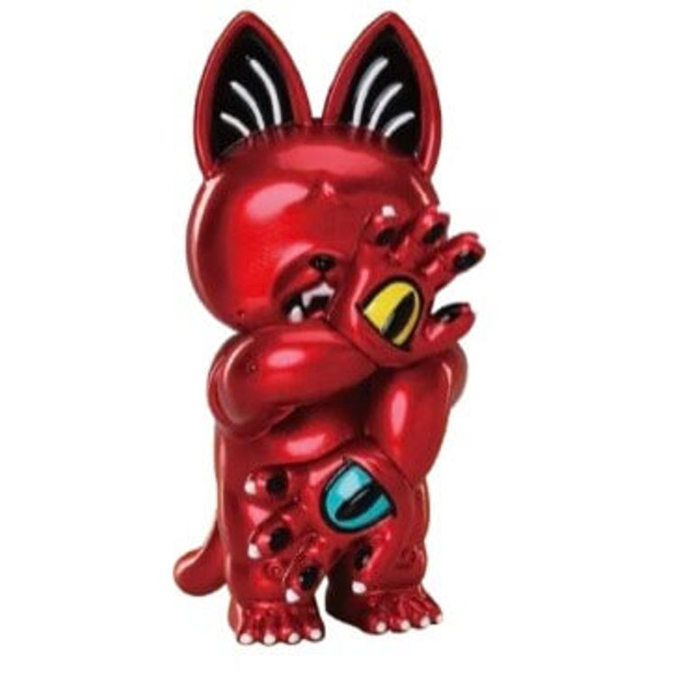Standing Red Onigiri - (Gashapon) by Grape Brain