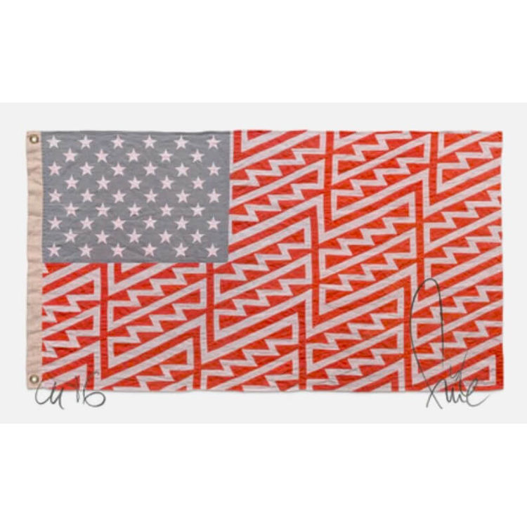 Star Spangled Shadows L by FAILE