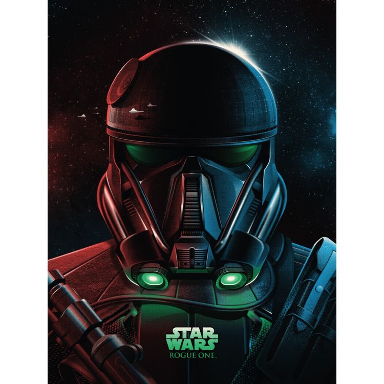 Star Wars Rouge One Movie Poster by DKNG