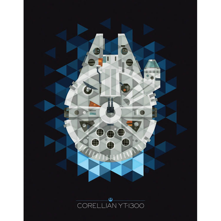 Star Wars Ships - The Millennium Falcon by Loulander