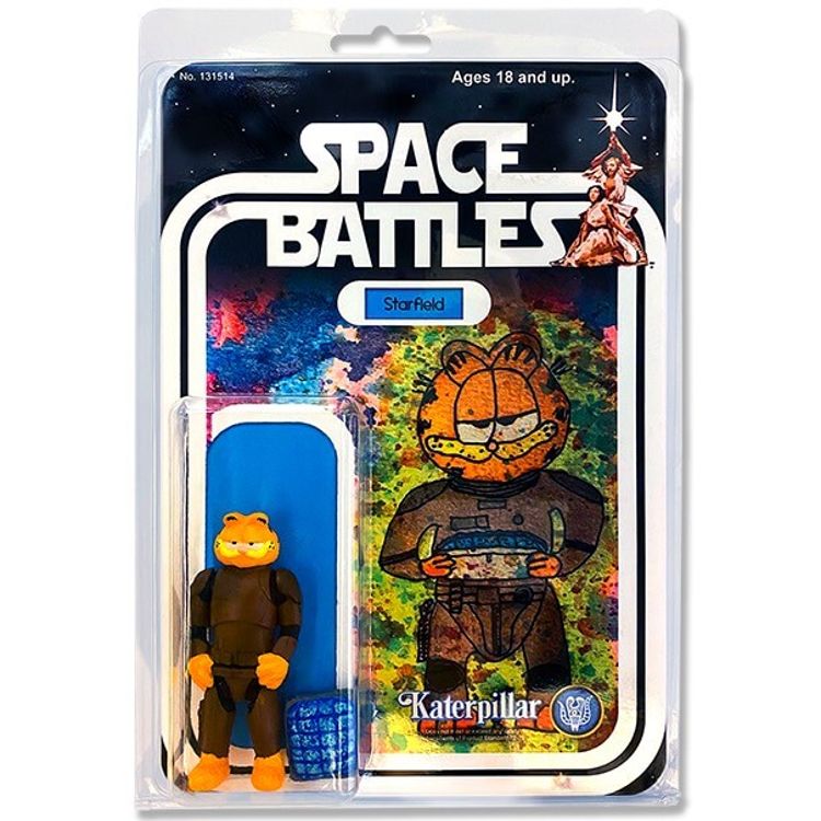 Starfield with Space Lasagna by Katerpillar Toys