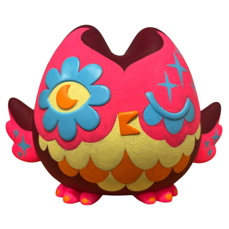 Starry Owl by Sandra Equihua