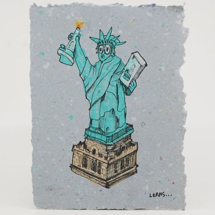 Statue of Puffcoty by Leans (Sam Wilkinson)