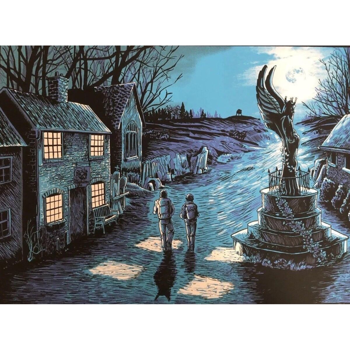 Stay Off The Moors (An American Werewolf In London) - Glow In The Dark Variant
