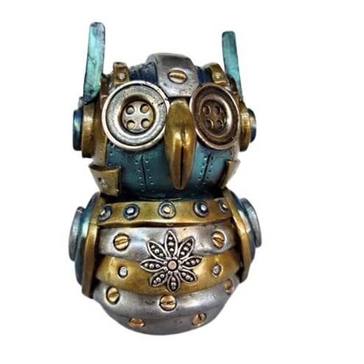 Steampunk Owl by Tanya Davis