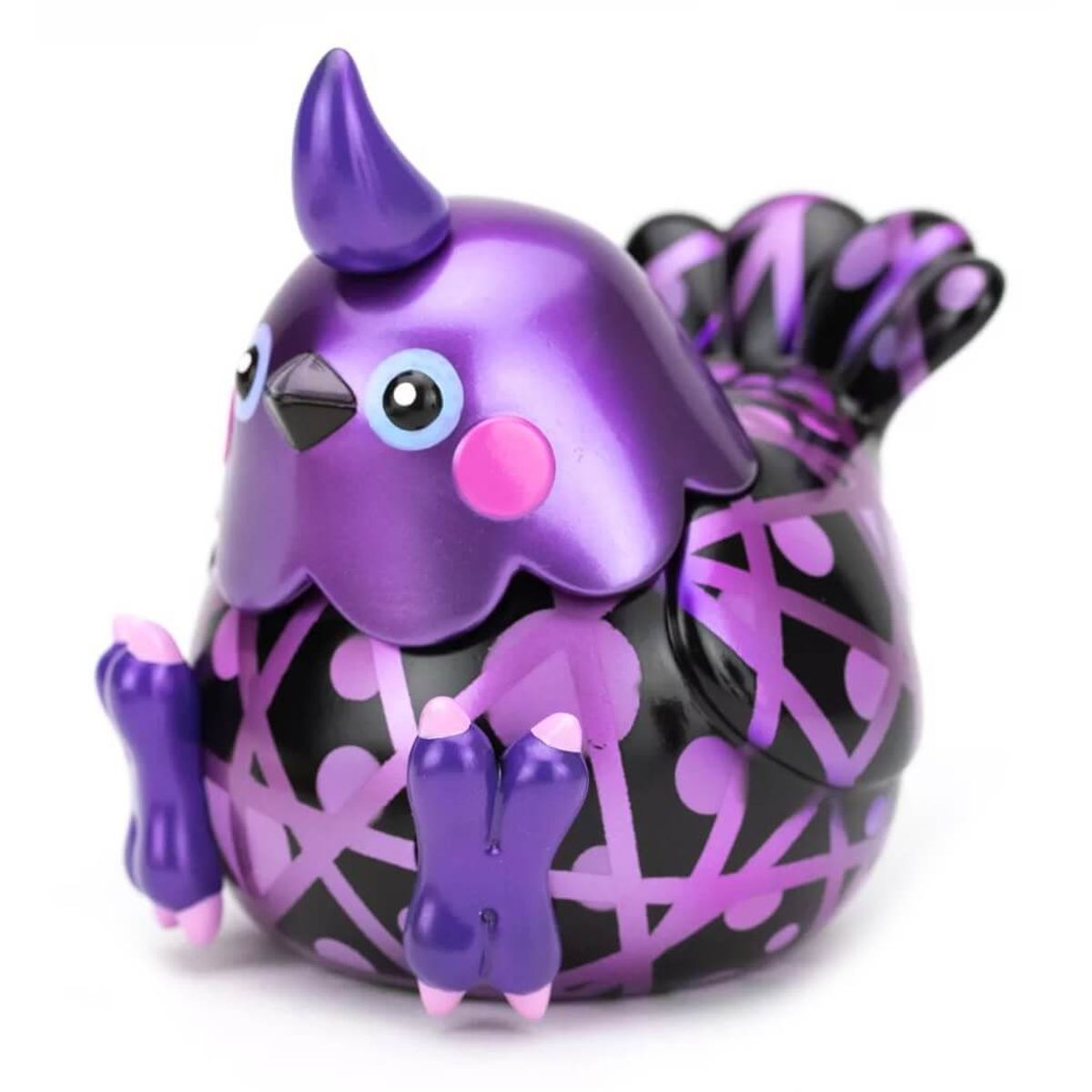 Steel Purple Ball Ball Bird