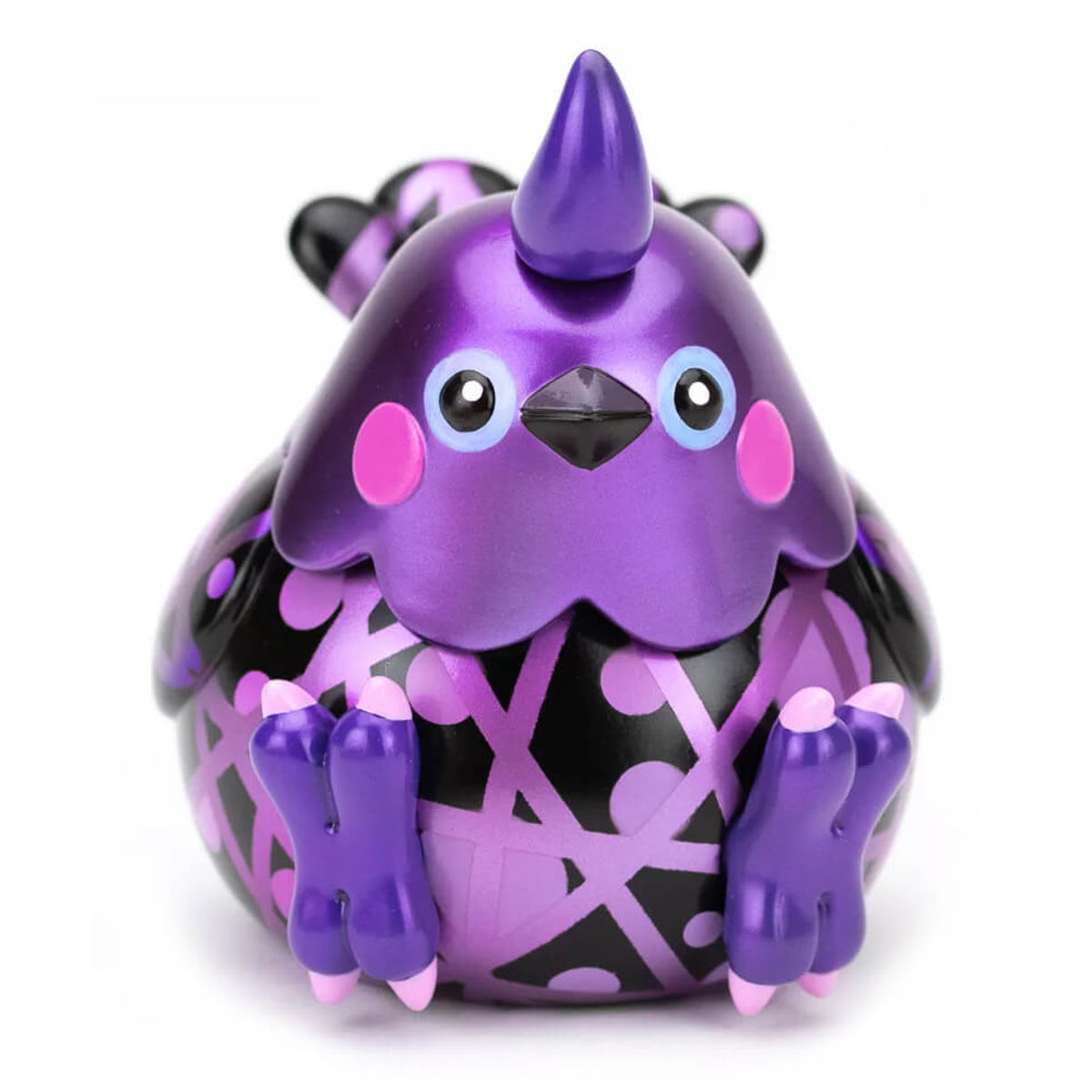 Steel Purple Ball Ball Bird