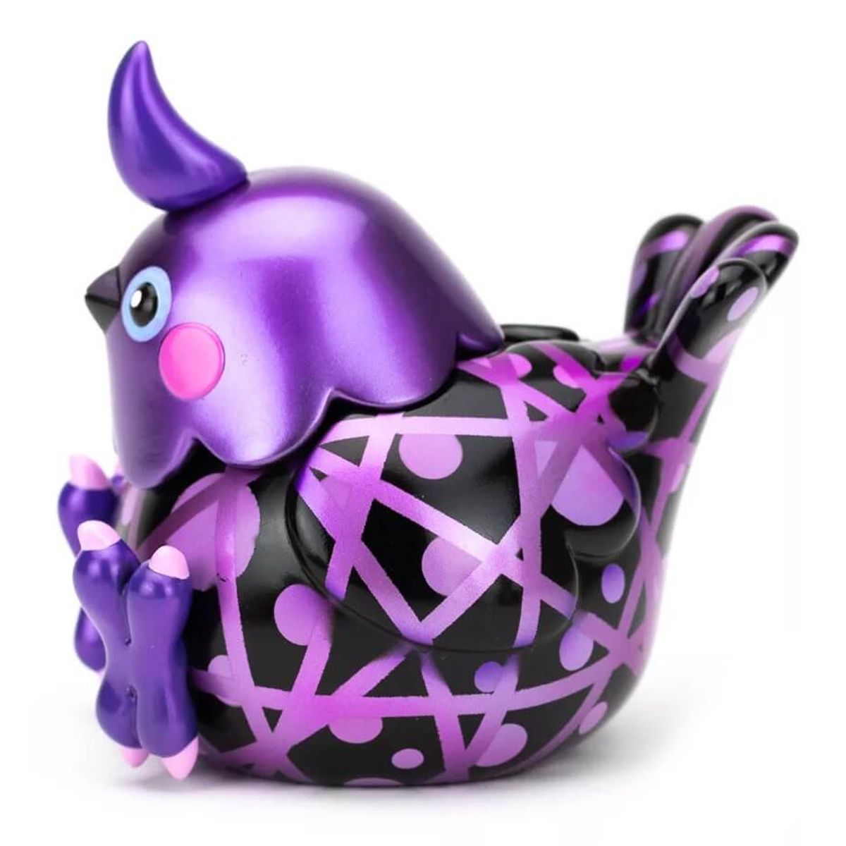 Steel Purple Ball Ball Bird