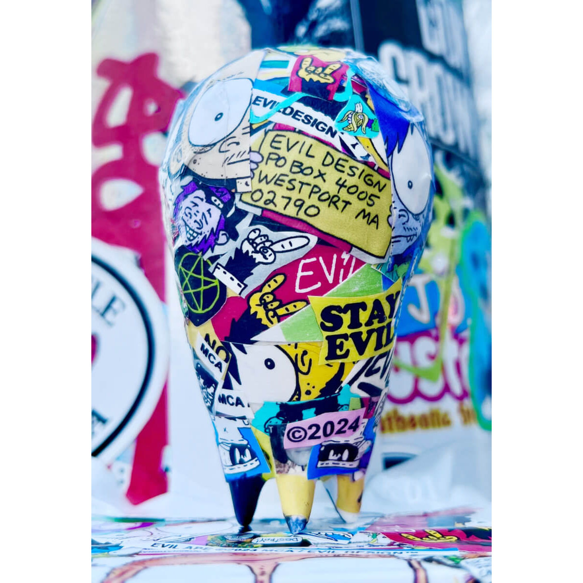 Sticker Smash Monster Drone