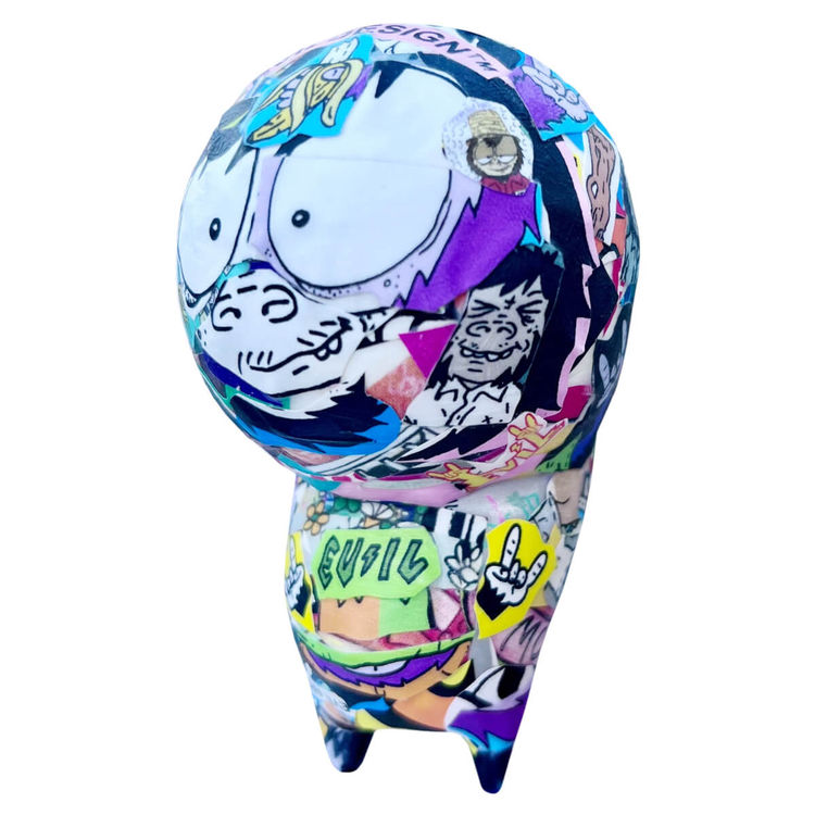 Sticker Smash Monster Drone by MCA