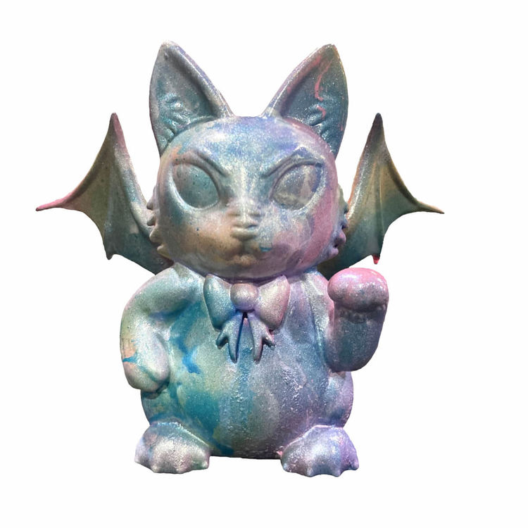 Stone Drippy Catbat by Heartbat Studio