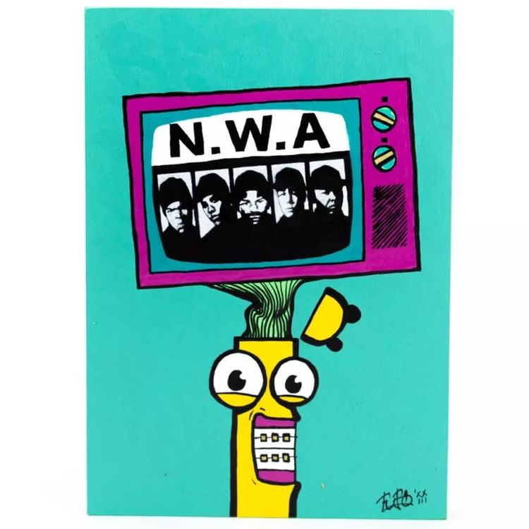 Straight teeth, all A+’s and good tunes! by TUFO (Gabe Asturias)
