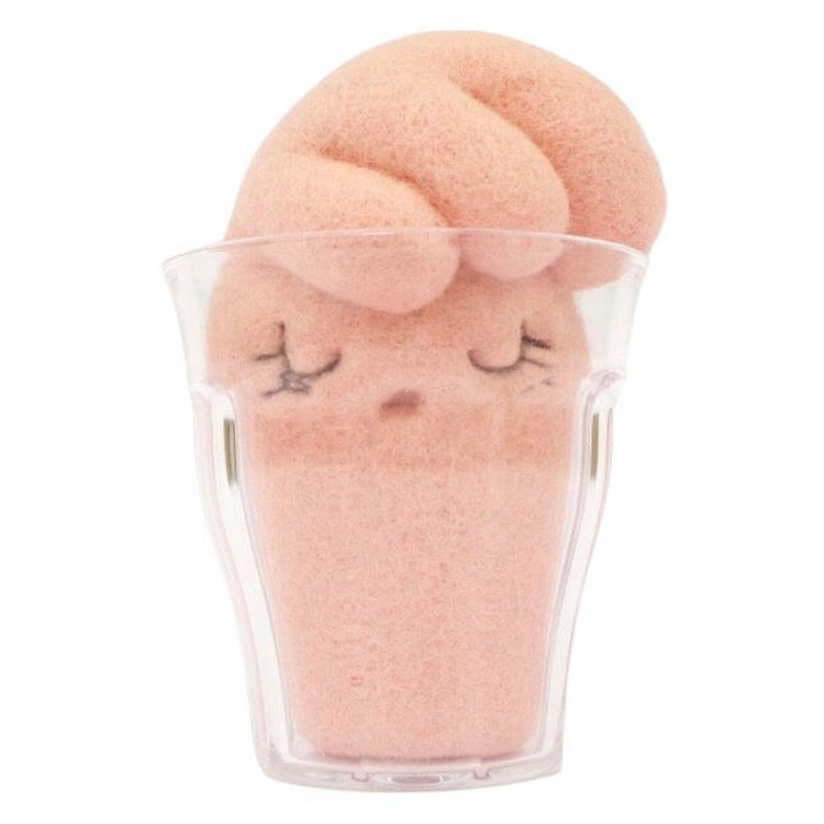 Strawberrette, glass of strawberry milk by Droolwool (Maria Filipe Castro)