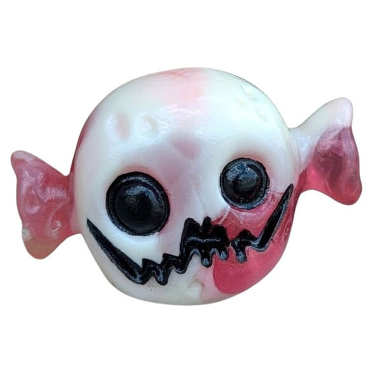 Strawberries and Cream Painted Rotty Candy  by Ghost Fox Toys
