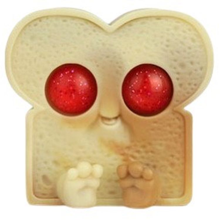 Strawberry Jam on Marble Rye Toastboy by Chris Ryniak