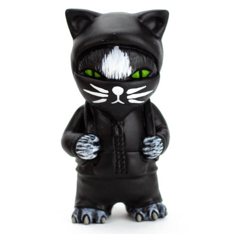 Street Cat (Black and White Whiskers) by Jay222