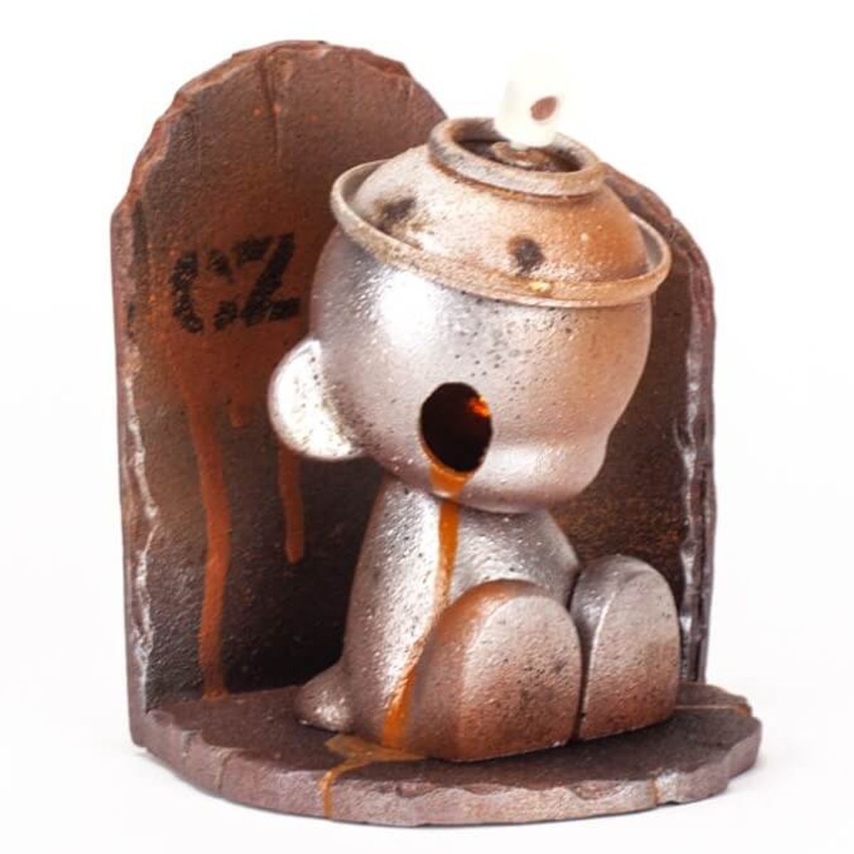 Street Series Empty Can Scene Rusty Tears