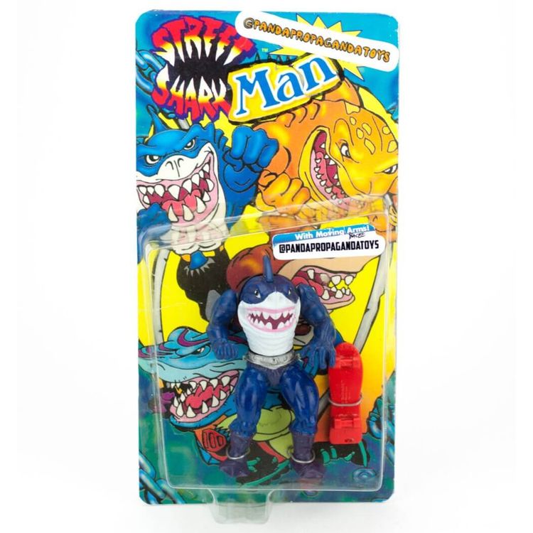Street Shark Man by Panda Propaganda Toys