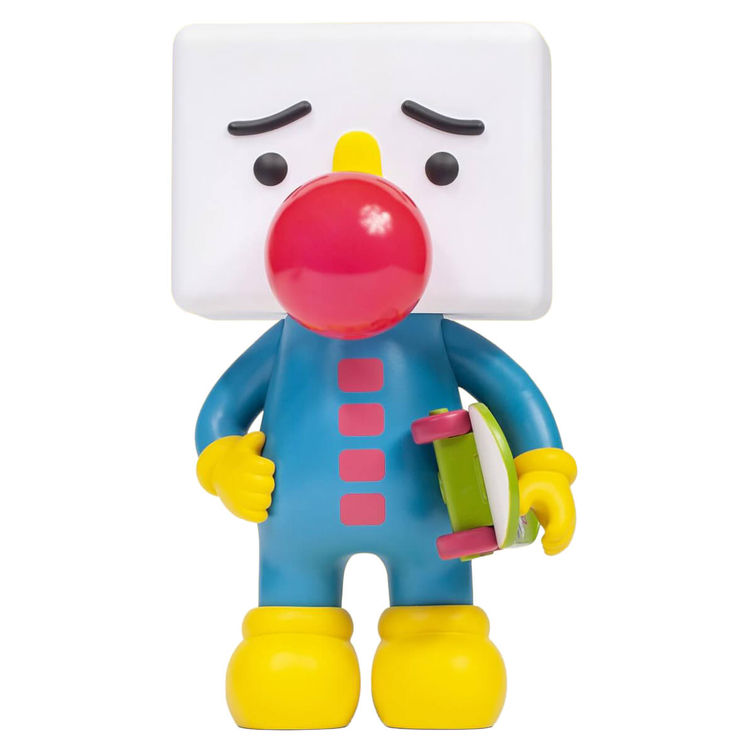 Street To-Fu Skateboarder Blue by Devilrobots