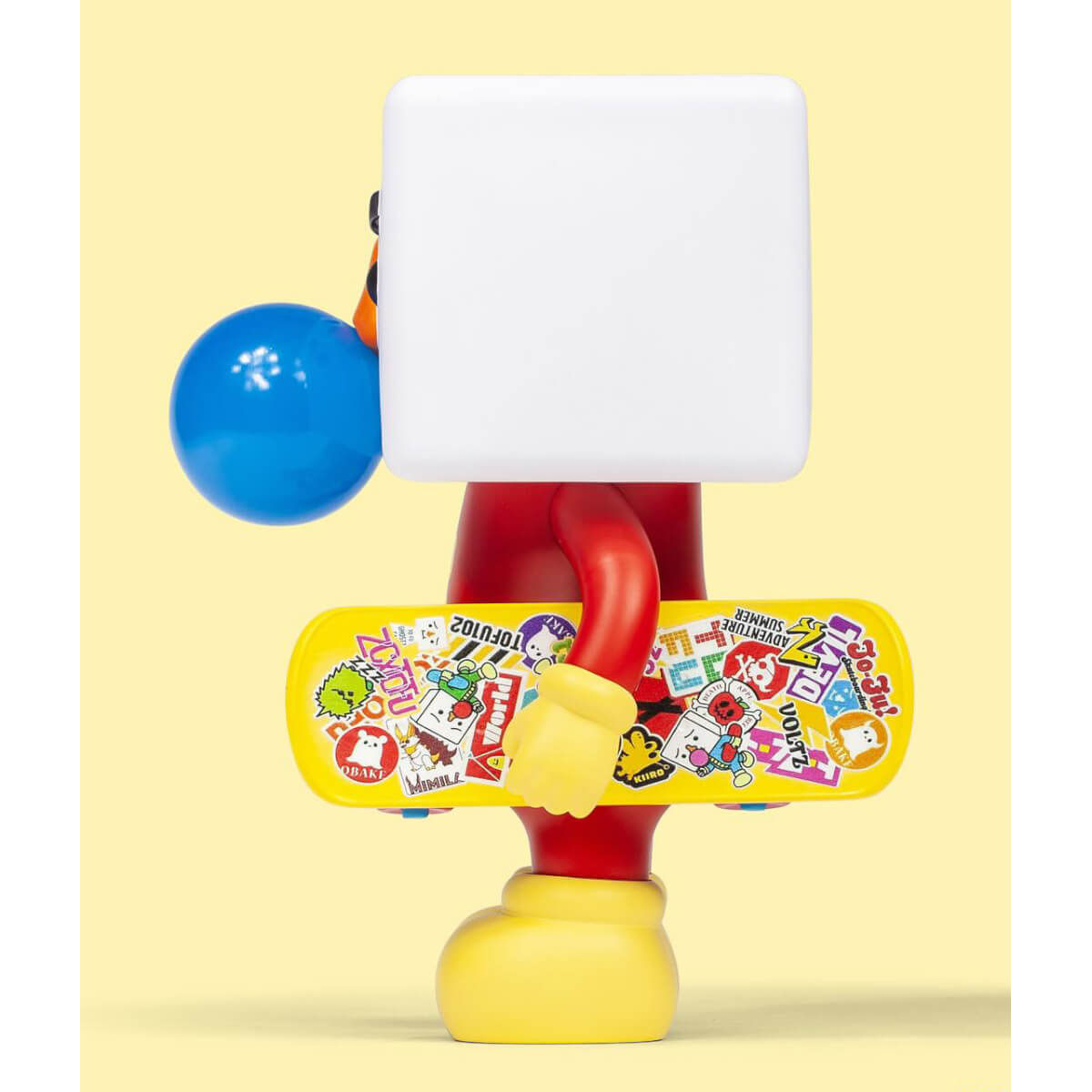 Street To-Fu Skateboarder Red